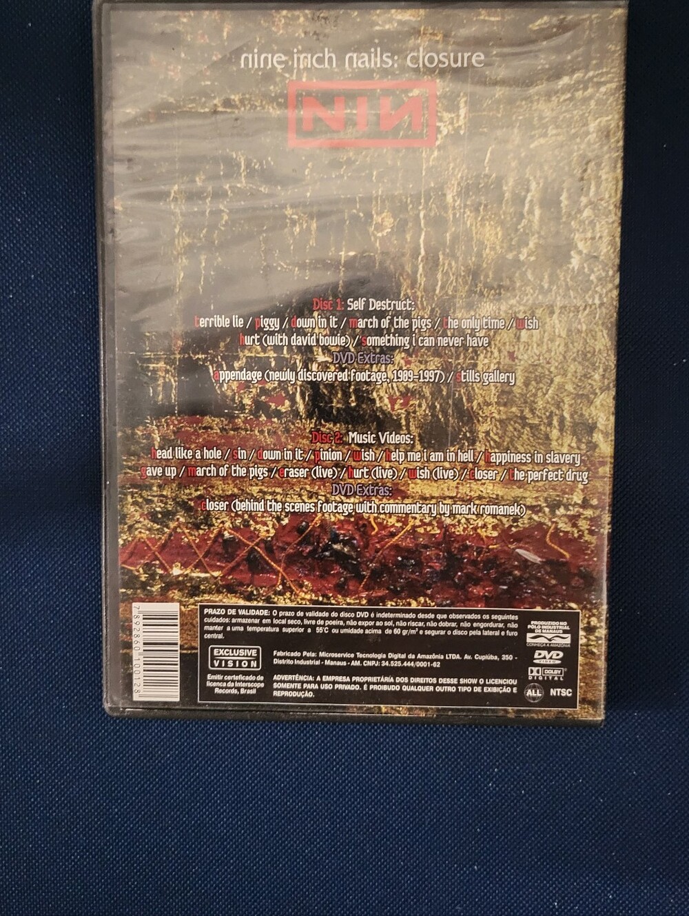 Nine Inch Nails Closure DVD - Picture 3 of 10